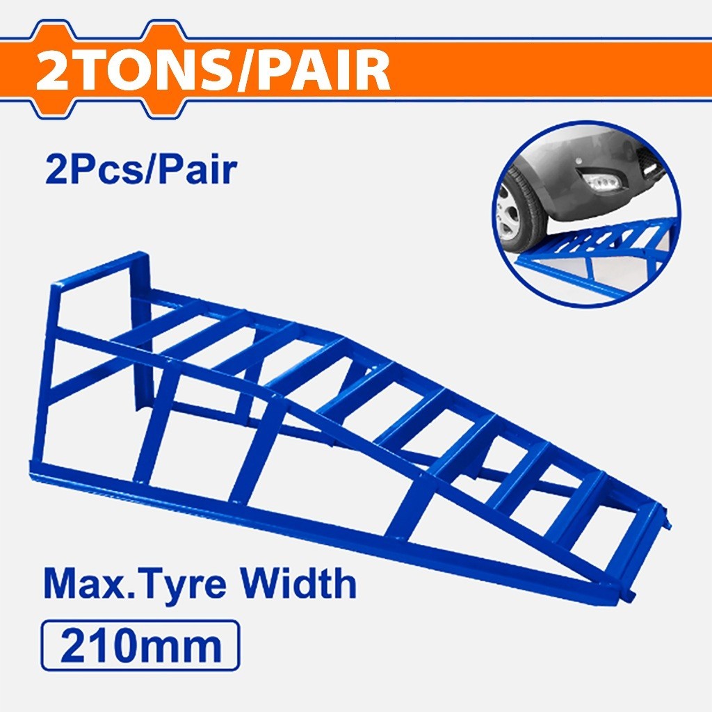 Wadfow by Winland Car Ramps Lifting Auto 2PCS/Pair-2TONS/Pair Sold in Pair WVE1Q02 WAD-HT