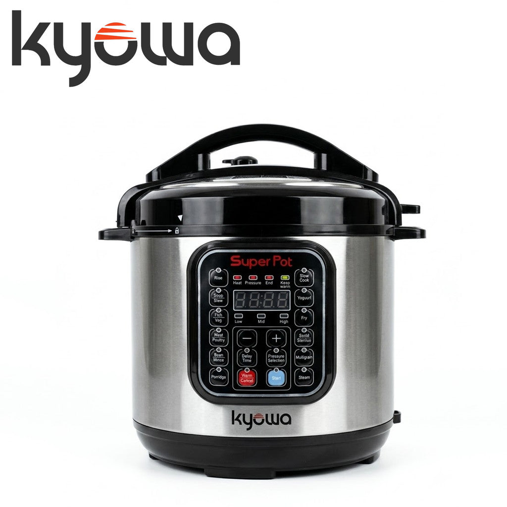 Kyowa by Winland 6L Multi-cooker Dual Pot w/12 Preset Modes and Interchangeable Pots 1100W - KW-8012