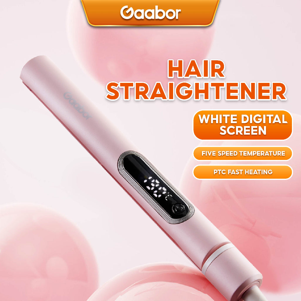 Gaabor Portable & Dual-purpose Hair Straightener , Five-speed Temperature Adjustment