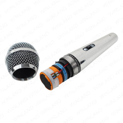Ballantine's by Winland Professional Hyper-Cardioid Dynamic Microphone (Silver) VA-9000