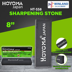 Hoyoma japan by Winland 8 inch Silicon Carbide Combination Sharpening Stone HT-SS8