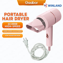 Gaabor Hair Dryer w/ Blue-Light Technology, Overheating Protection, Wind Adjustment