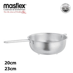 Masflex by Winland High Quality Food Grade Stainless Steel Colander Drainer