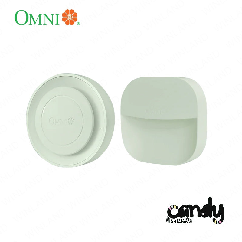 Omni by Winland Candy LED Night Light Round and Square LNL-101-PK/LNL-102-PK