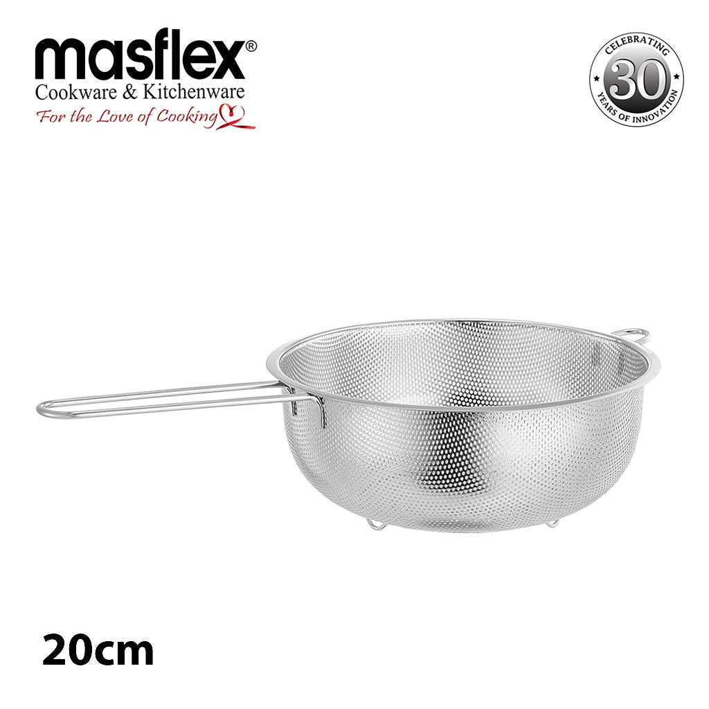 Masflex by Winland High Quality Food Grade Stainless Steel Colander Drainer