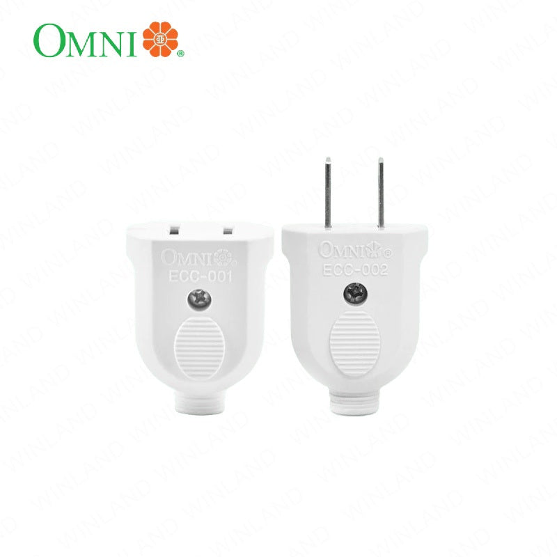 Omni by Winland Connector Body Male/Female 10A 250V ECC-001/ECC-002