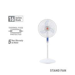 Hanabishi Stand Fan / Electric Fan 16inches(405mm) AERO-WINDMILL 16S