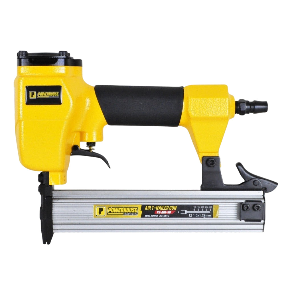 Powerhouse PH-ANF-30 T-Type Air Nailer Gun with Anti Struck