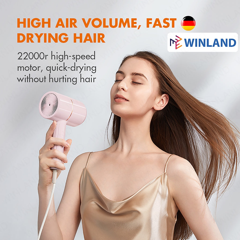 Gaabor Hair Dryer w/ Blue-Light Technology, Overheating Protection, Wind Adjustment