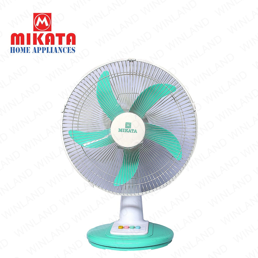 Mikata 16 Inches / 405mm Desk Electric Fan 48W (5-Banana Blade) MIK-MDF-1641(LGRN)