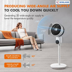 Gaabor Air Circulation Fan Natural and Cool Air Supply Standing Fan GFD-N240A