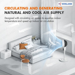 Gaabor Air Circulation Fan Natural and Cool Air Supply Standing Fan GFD-N240A