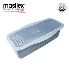Masflex by Winland 1.7L Rectangular Stackable and Multi-purpose Microwave Pasta Cooker LY-826