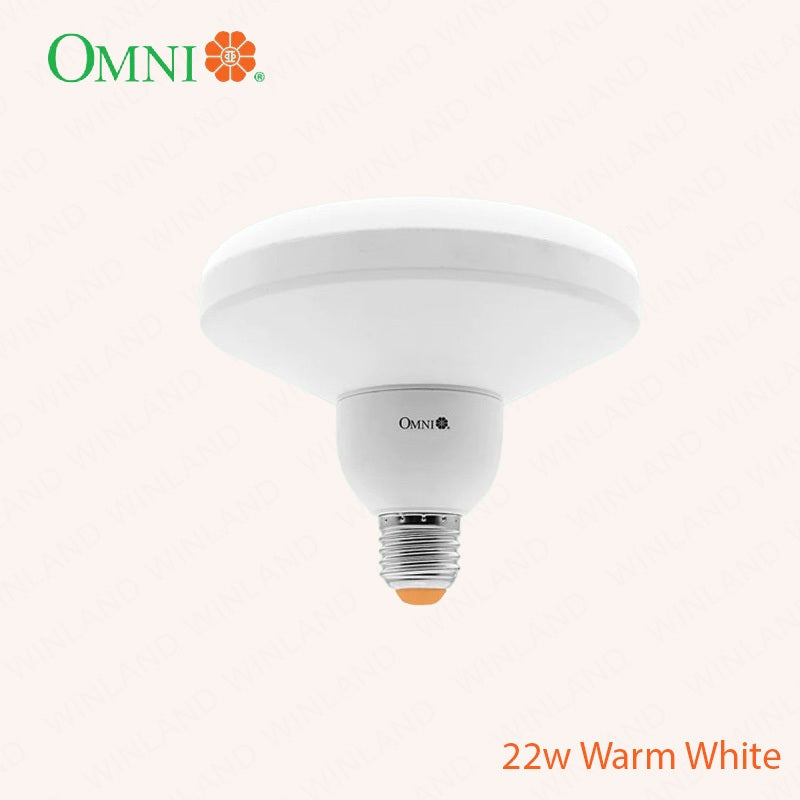 Omni by Winland Circular LED Flat Lamp 22Watts E27 Base LFE27-22W Daylight-Warm White