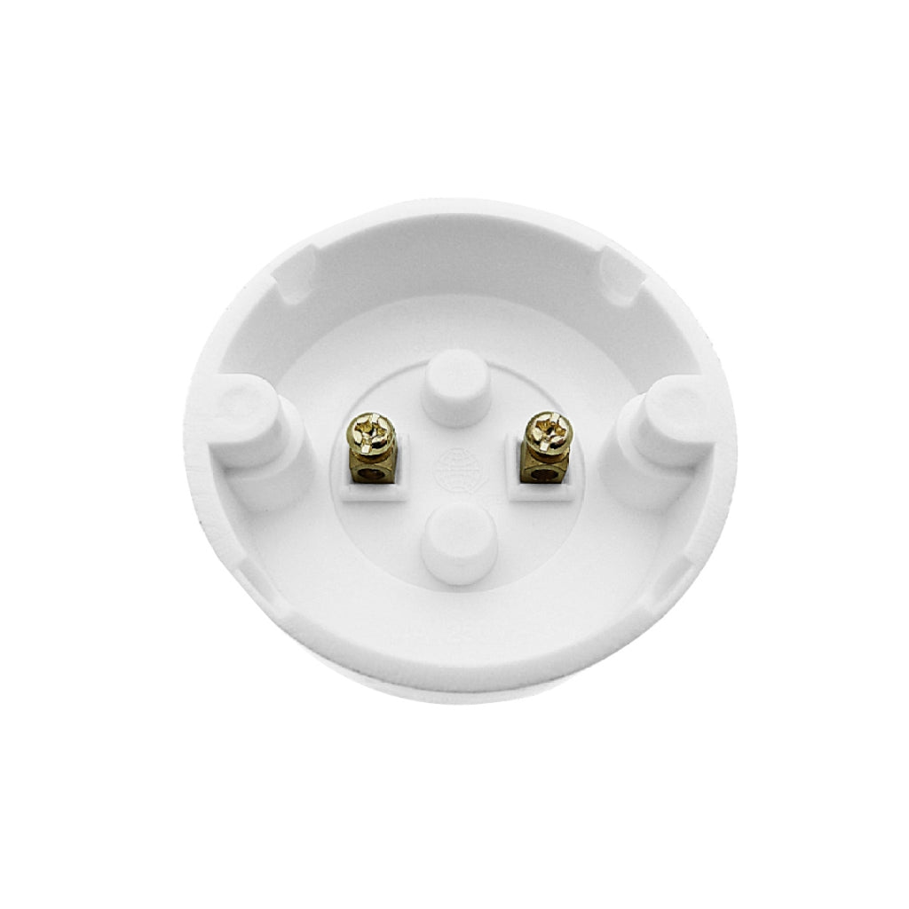 Firefly E27 Ceiling Receptacle (2 1/4inch-4A / 250V) White-FEDCRW102