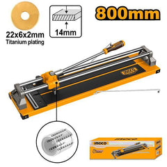 Ingco by Winland 800mm x 14mm Manual Tile Cutter / Cutting Machine for Cutting Tools HTC04801 ING-HT