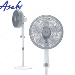 Asahi by Winland 16inches(405mm) Plastic Grill Power Stand Fan 5-Leaf Blades 65Watts PG-6083