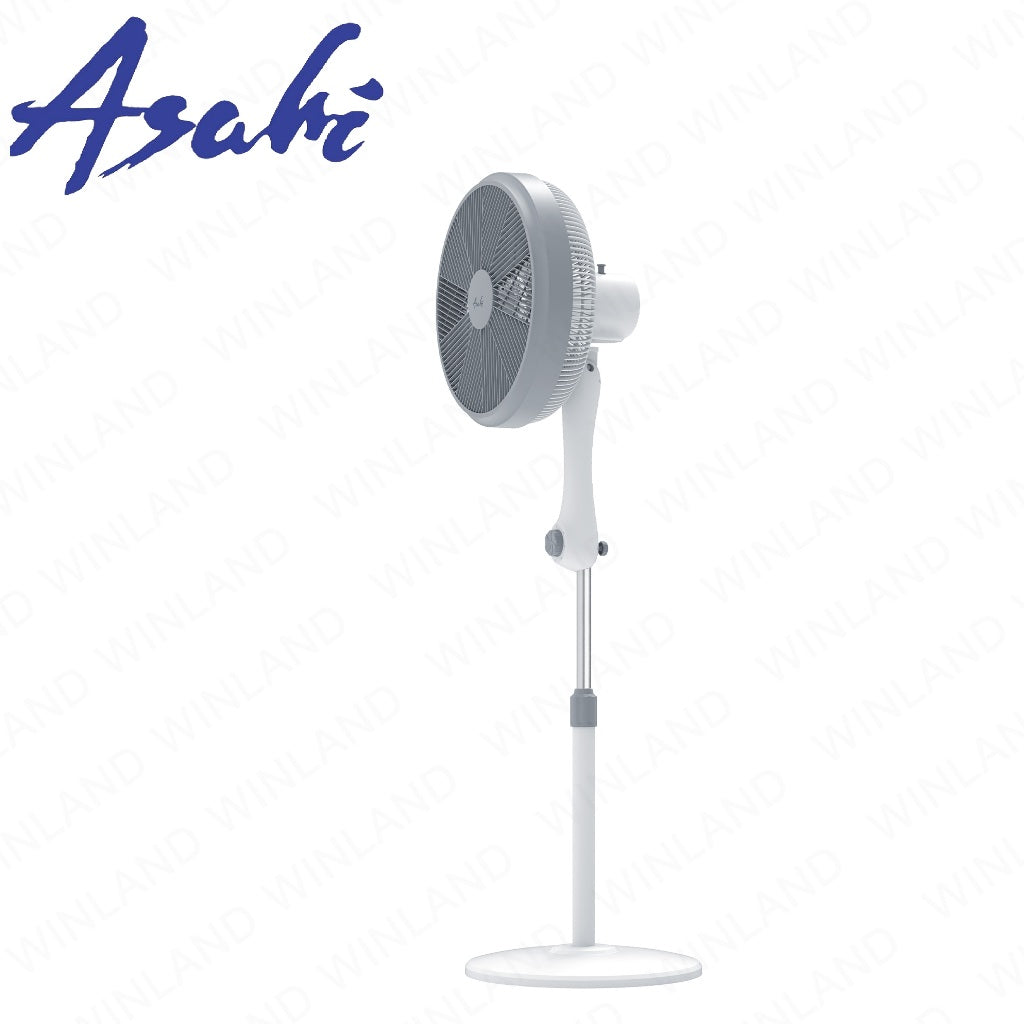 Asahi by Winland 16inches(405mm) Plastic Grill Power Stand Fan 5-Leaf Blades 65Watts PG-6083