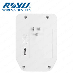 Royu by Winland 6-Gang Wall Adapter with Night Light and USB Ports RWA102