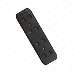 Royu 4-Gang Surface Type Universal Electrical Outlet 10A/250V~ REDOU104 | REDOU104/B