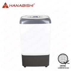 Hanabishi by Winland 6.8 kgs Capacity Single Tub Spin Dryer w/ Quiet & Stable Stone Series HSD-68GRY