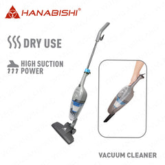 Hanabishi by Winland 2in1 Dry Use Multi-Cyclone Vacuum Cleaner 600W w/ High Suction Power HVC-80G