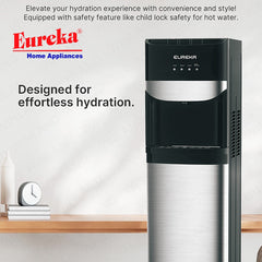Eureka by Winland Standing Water Dispenser Bottom Load Stainless Hot, Normal and Cold EWD-BL SB