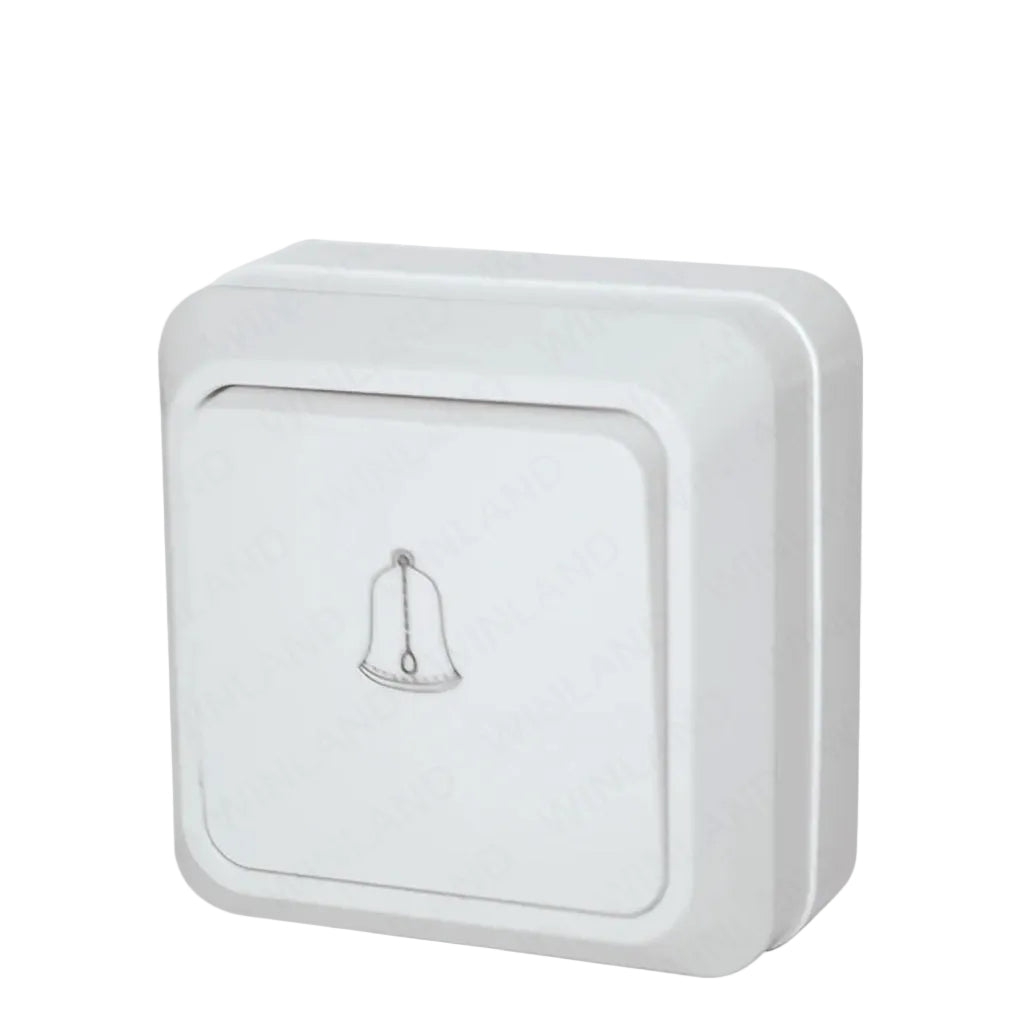 Royu by Winland Surface Type Doorbell Switch (250V 10A) REDSW211
