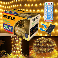 Firefly by Winland Bright Christmas Solar Fairy Lights 8-effects 0.4W 100LED 10Meters indoor/outdoor