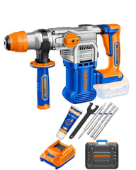 Wadfow WLM1B282 P20S/20V Brushless Motor Lithium-Ion Cordless Rotary Hammer