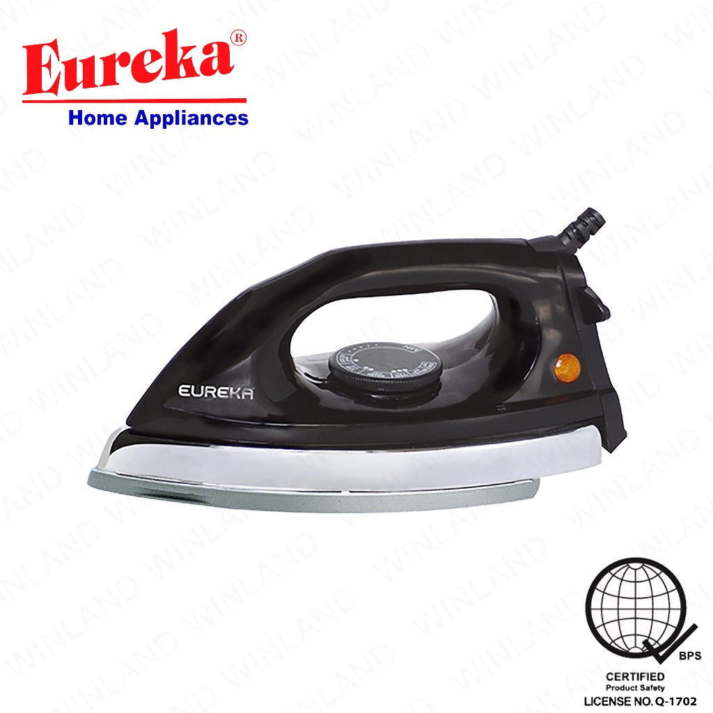 Eureka by Winland Heavy Duty Dry Iron with Swivel Cord & Aluminum Soleplate EHDI B