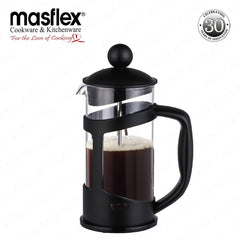 Masflex by Winland 800 ml to 1 L Borosilicate Glass French Coffee Press Coffee Lovers Modern Design
