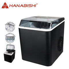 Hanabishi by Winland 1.5Liters Ice Maker 90pcs Ice Storage & 9pcs Single Ice Release HICEMAKER-180