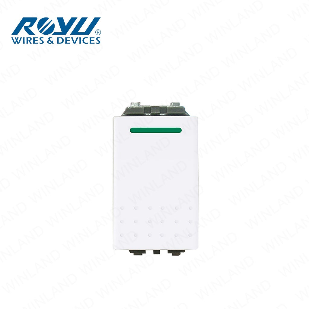 Royu by Winland Wide Series 1 Way Switch-B Component (10A~250V) RWS1-A & RWS1-B