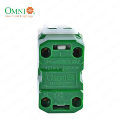Omni by Winland Universal Outlet (16A/250V~) Wide Series - WWU-200