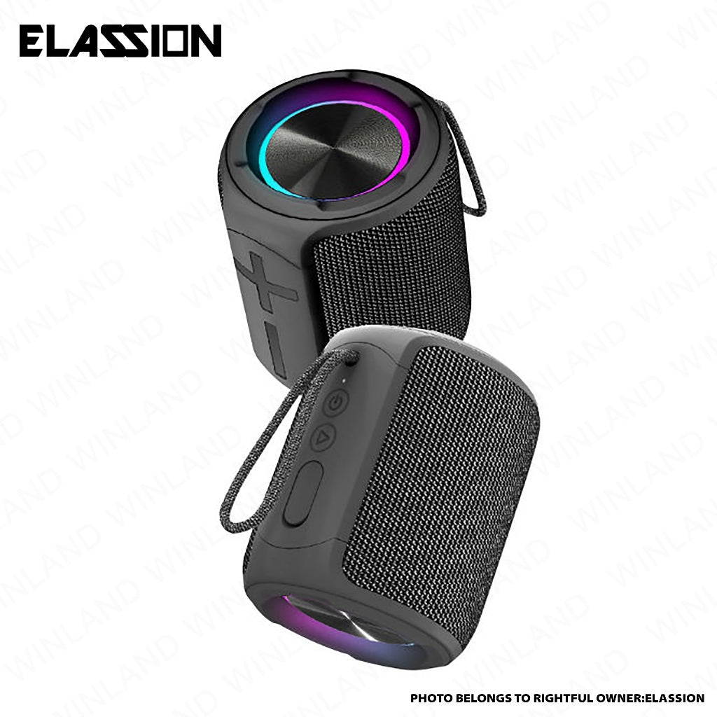 Elassion by Winland 45mm 4Ω/6W * 2 Portable Speaker with Bluetooth, AUX IN, TF, IPX7 DC5V / 1A ORION