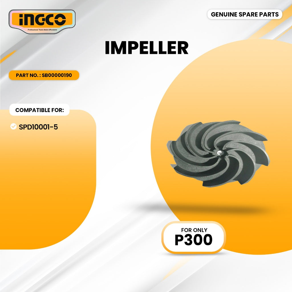INGCO SB00000190 impeller for SPD10001-5 Submersible Water Pump 1000W ING-SP
