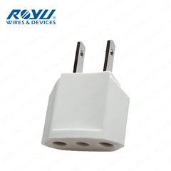 Royu by Winland Round to Flat Adapter REDPL103
