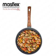 Masflex by Winland 28 cm Olive Forged Frypan Non-Stick Induction Bottom NK-PS853