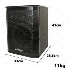 Konzert by Winland 2 x 10inches Active Speaker All-in-one System 3500W PMPO HTZ-102D