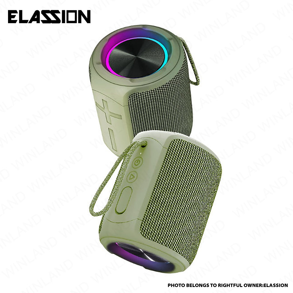 Elassion by Winland 45mm 4Ω/6W * 2 Portable Speaker with Bluetooth, AUX IN, TF, IPX7 DC5V / 1A ORION
