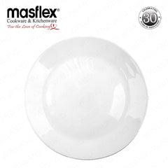 Masflex by Winland 4PCS 7.5in Spiral Quarter Opal Dinnerware Set Glass and Microwave Safe GB-MP75