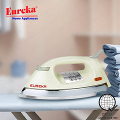 Eureka by Winland Heavy Duty Dry Iron with Swivel Cord & Aluminum Soleplate EHDI