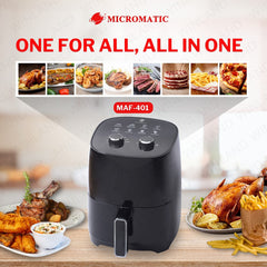 Micromatic by Winland 4Liters Air Oil-free Healthy Cooking Non-stick Drawer Pan MAF-401