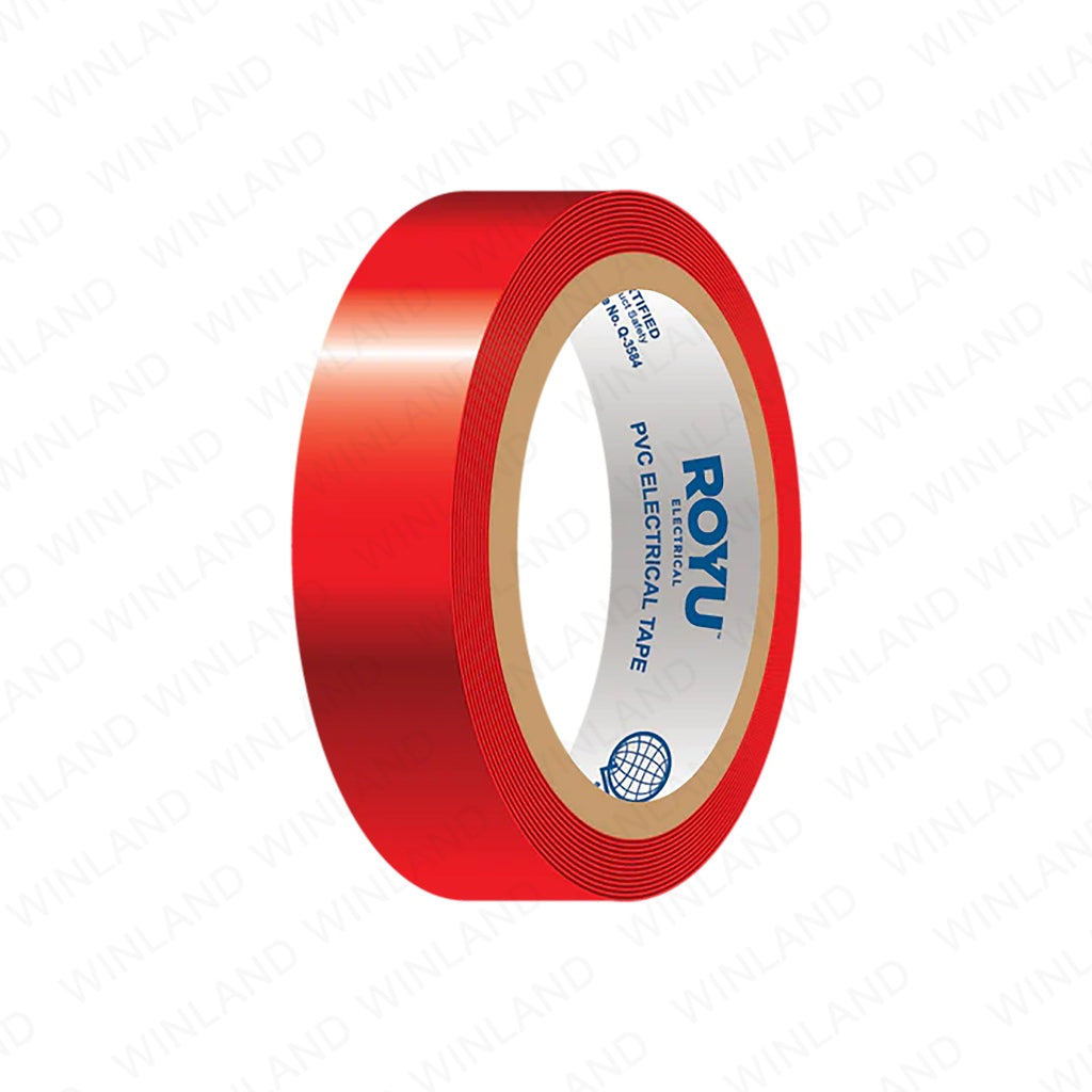 Royu PVC Electrical Tape 0.155mm x 19mm 4M / 8M / 16M