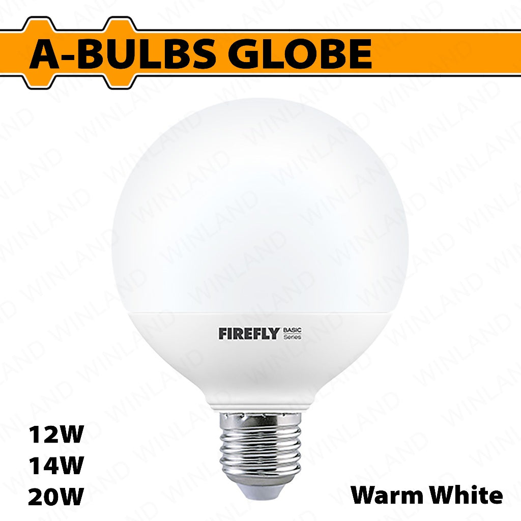 Firefly by Winland Non A-Bulbs Globe (12W-20W / 220-240V) (Daylight/Warm White)