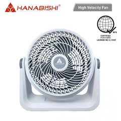 Hanabishi by Winland 12inches High Velocity Floor Fan 90degree Tilt Function HHURIC-12