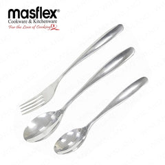 Masflex by Winland 12 Piece Clara Stainless Steel Utensil Cutlery Set JG-40