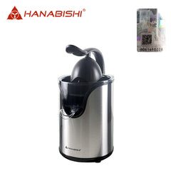 Hanabishi by Winland Citrus Blender w/ Two Interchangeable Cone attachments for Small & Big Fruits