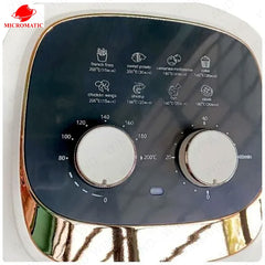 Micromatic by Winland 6L Air Fryer Adjustable Temperature Less Oil Healthy Cooking Non-stick MAF-600